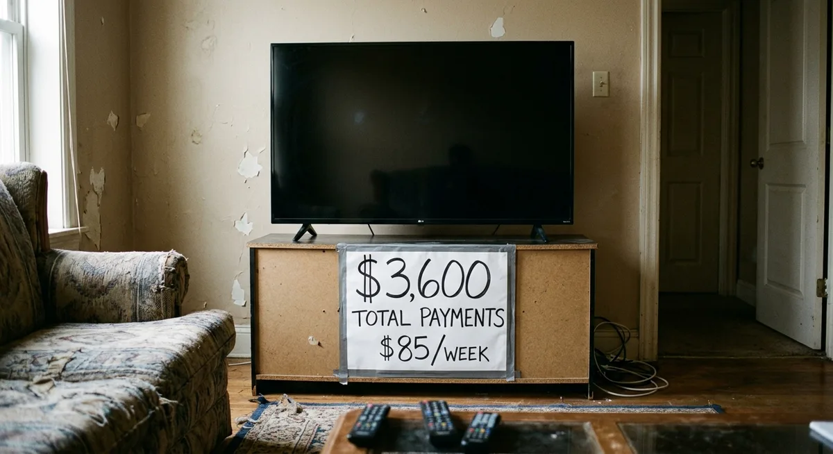 The $3,600 Television: How the Rent-to-Own Industry Profits from the Poverty Premium