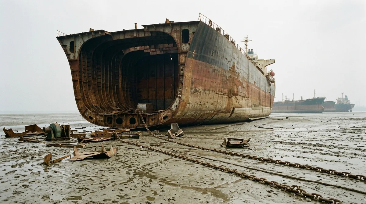 Why the World’s Biggest Ships End Their Lives on a Bangladeshi Beach