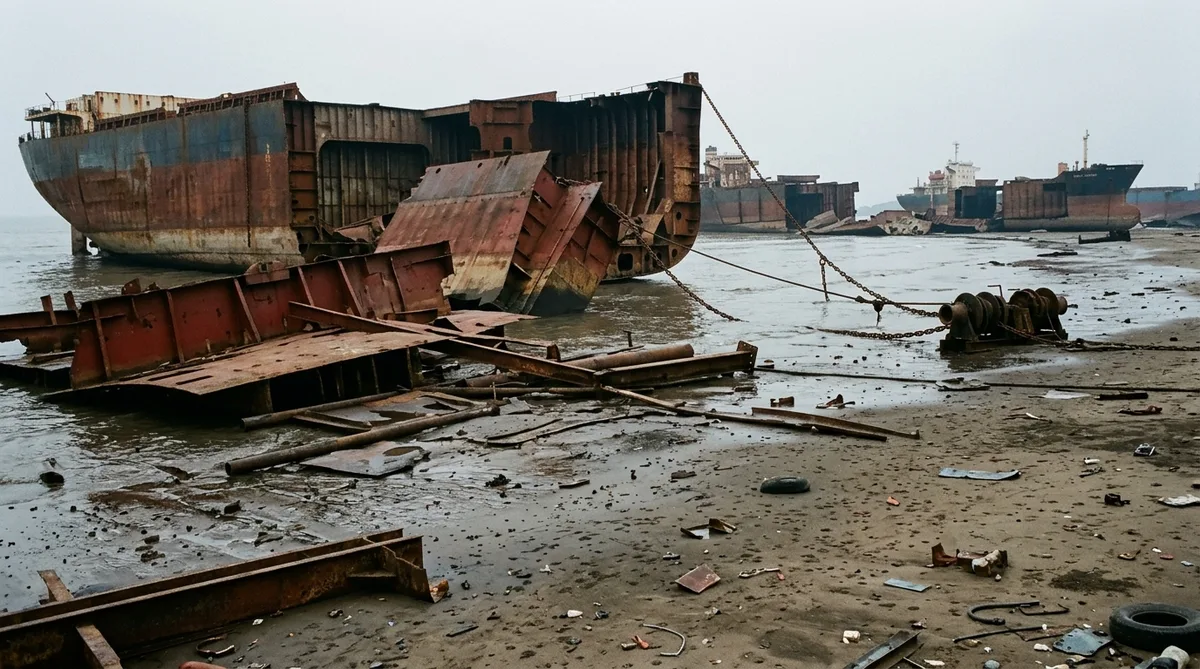 Your Online Order Likely Arrived on a Ship That Will End Its Life on a Dangerous Beach in South Asia